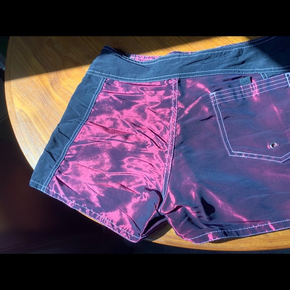 Jealousy Drawstring Closure Faux Silky Feel Shorts - Picture 11 of 16